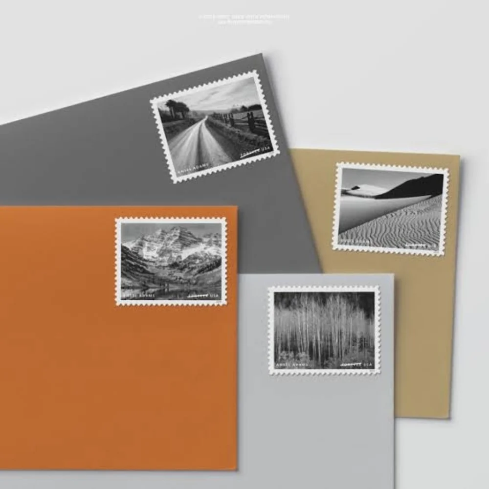 80 Ansel Adams Forever 2024 Postage Stamps USPS Wedding Invitations 2024